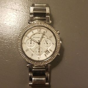 Michael Kors silver watch